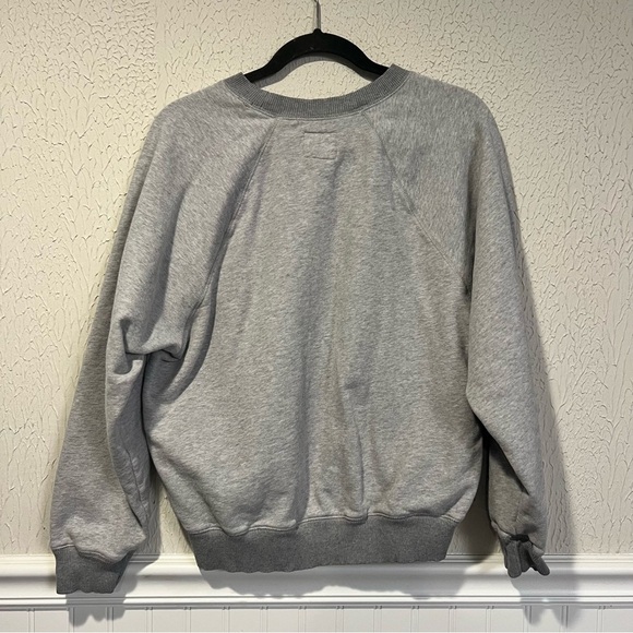 American Eagle Outfitters Gray and Green Crewneck Sweater size medium - Picture 9 of 12